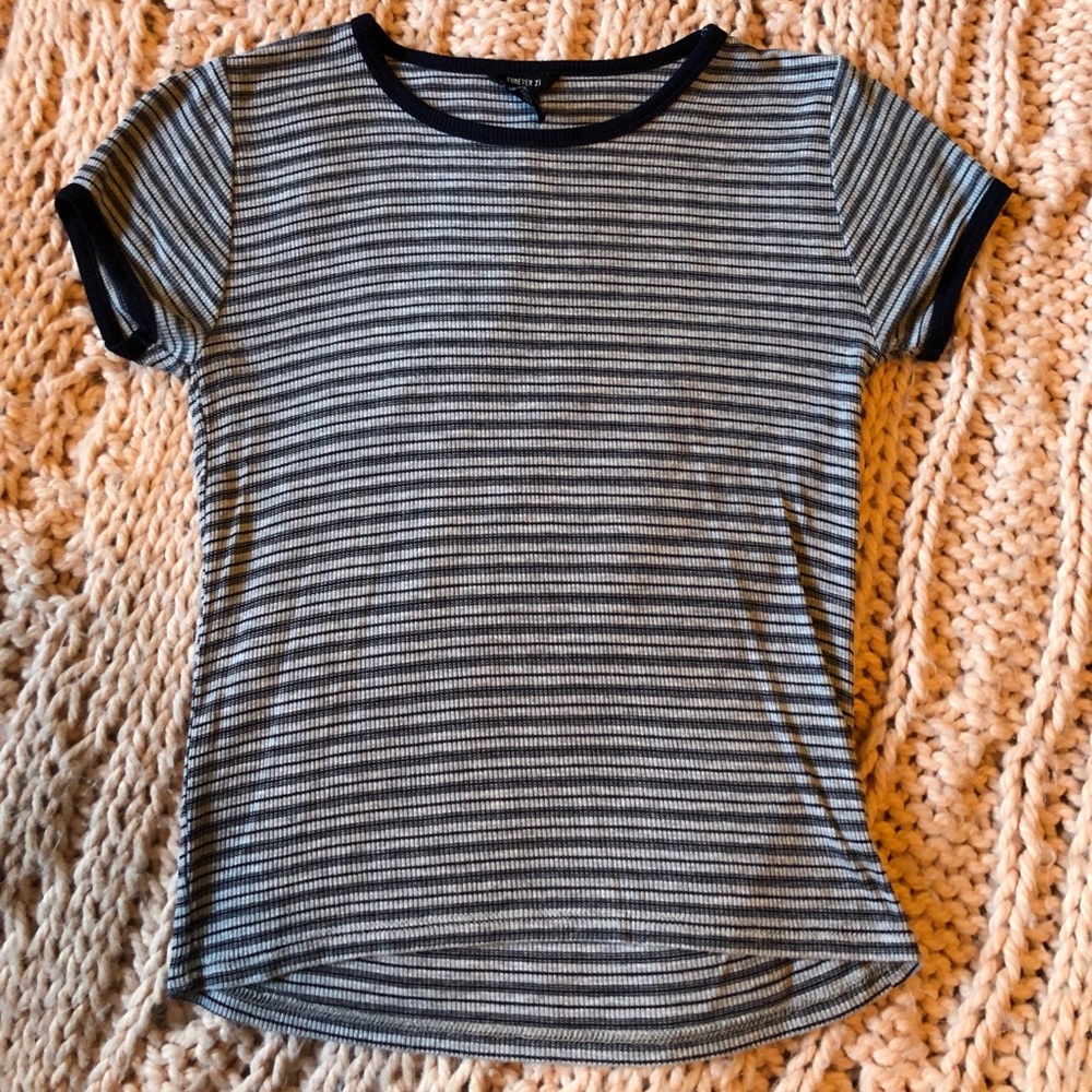 F21 Stripped T-shirt